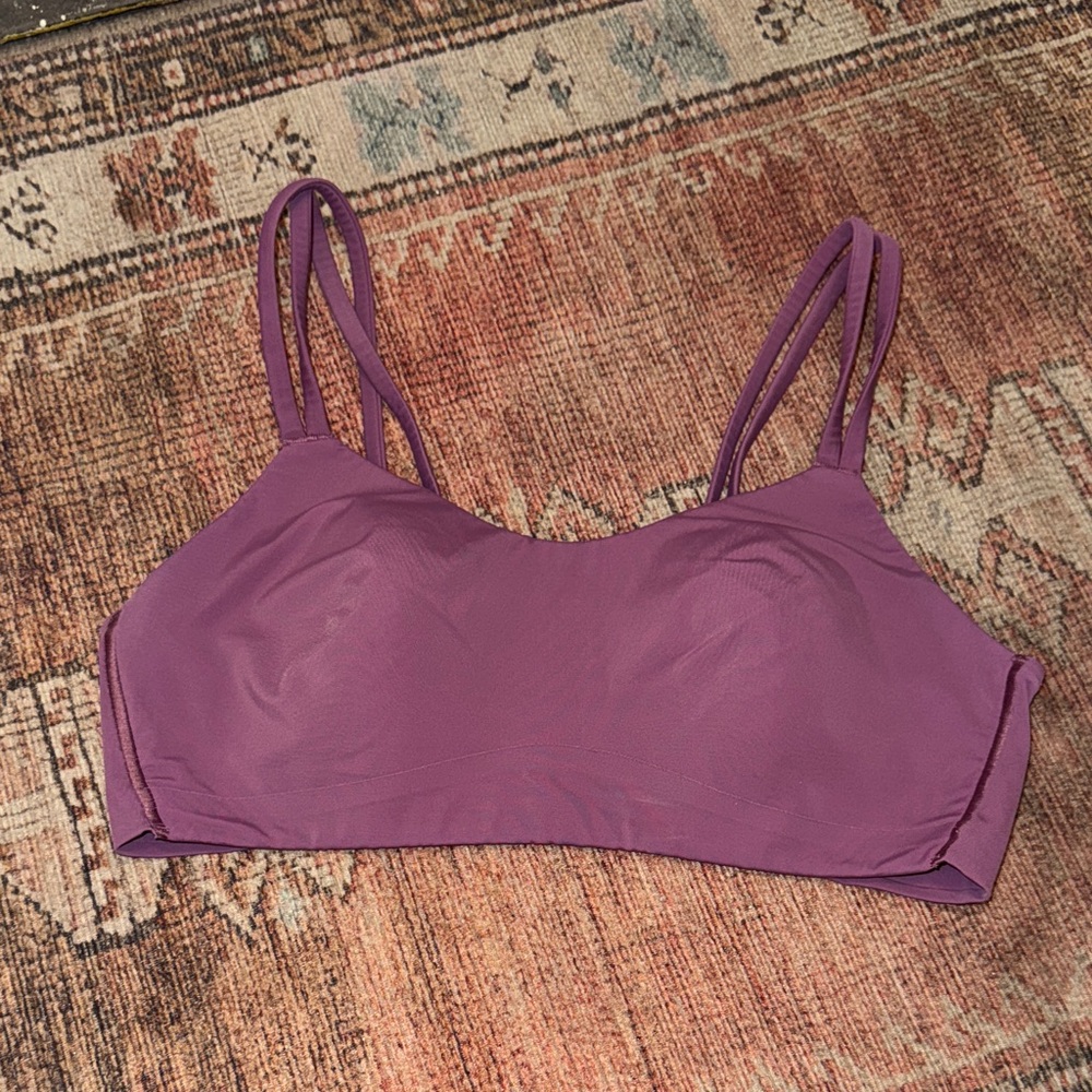 Lululemon “Like a Cloud” Sports Bra in Plum